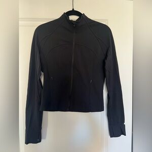 lululemon athletica Black Nulu Define Cropped Jacket